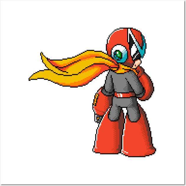 Pixelart Protoman Wall Art by maverickmichi